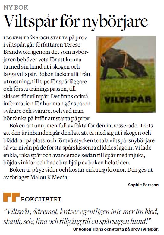 Viltspårbok